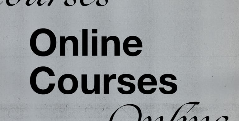 4. Online courses