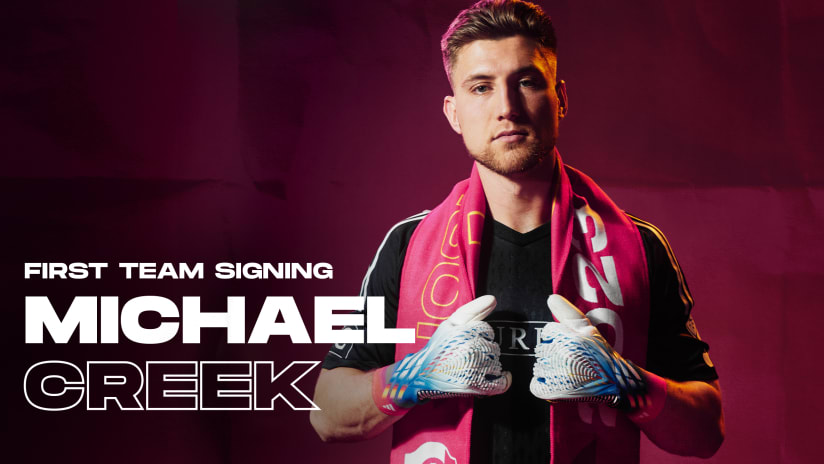 Michael Creek Signing Article Header