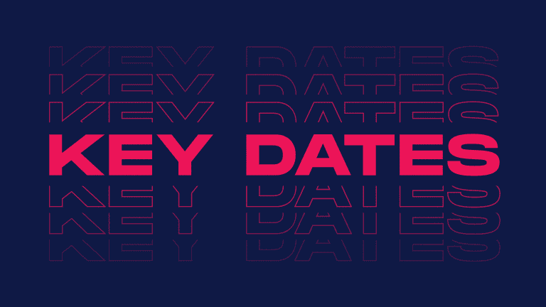 9. Key Dates